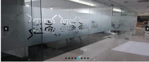 cuting sticker sandblast