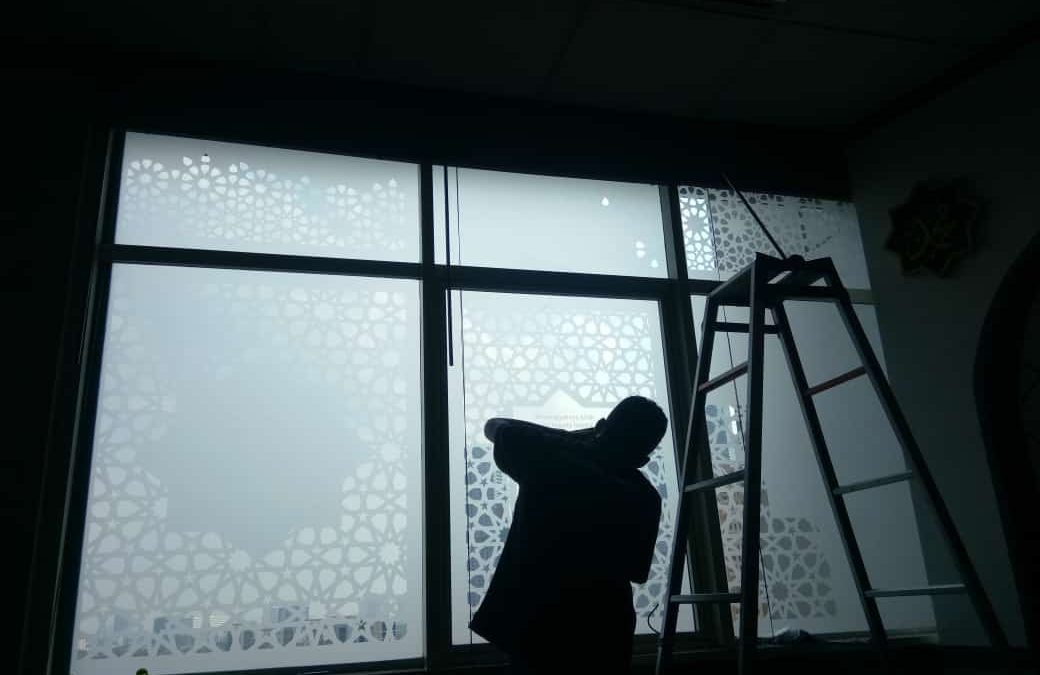 sticker sandblast motif custom