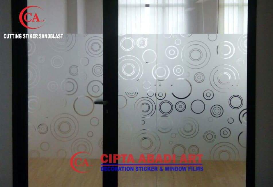 stiker kaca murah