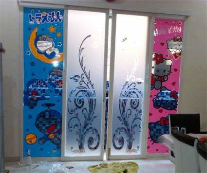contoh sandblast cutom