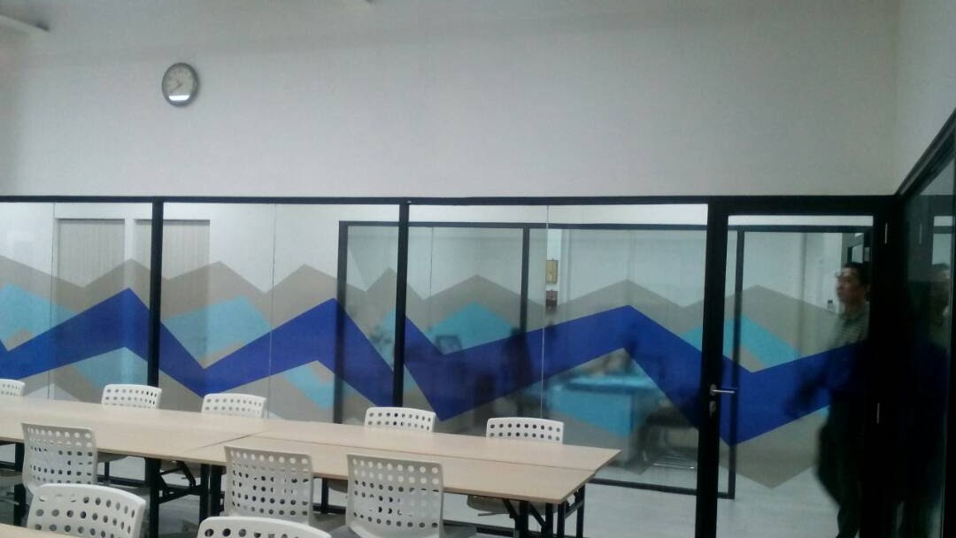 sticker sandblast warna