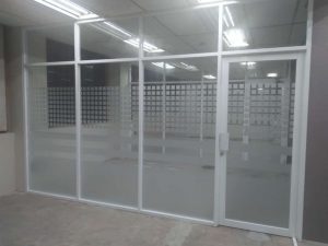 sticker kaca sandblast untuk kantor