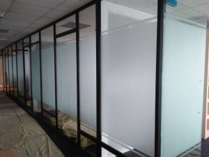 sticker kaca sandblast