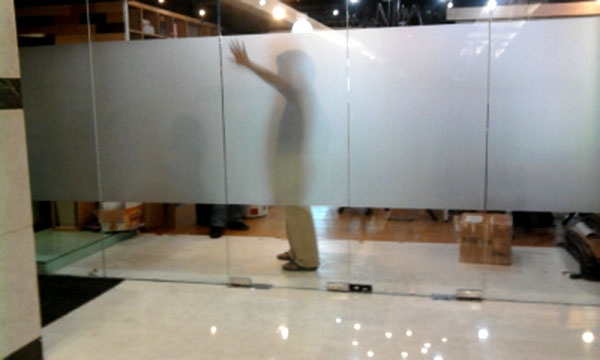 sticker sandblast kaca film