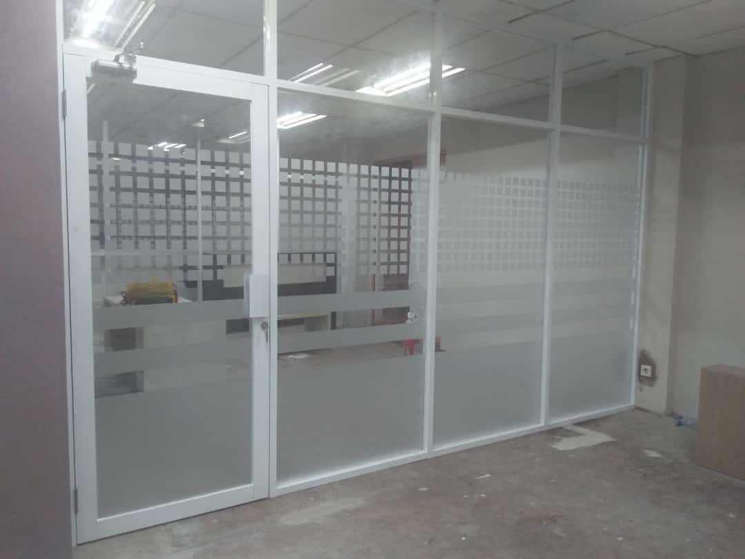 motif sticker sandblast untuk kantor