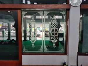 cutting sandblast untuk masjid dan mushola