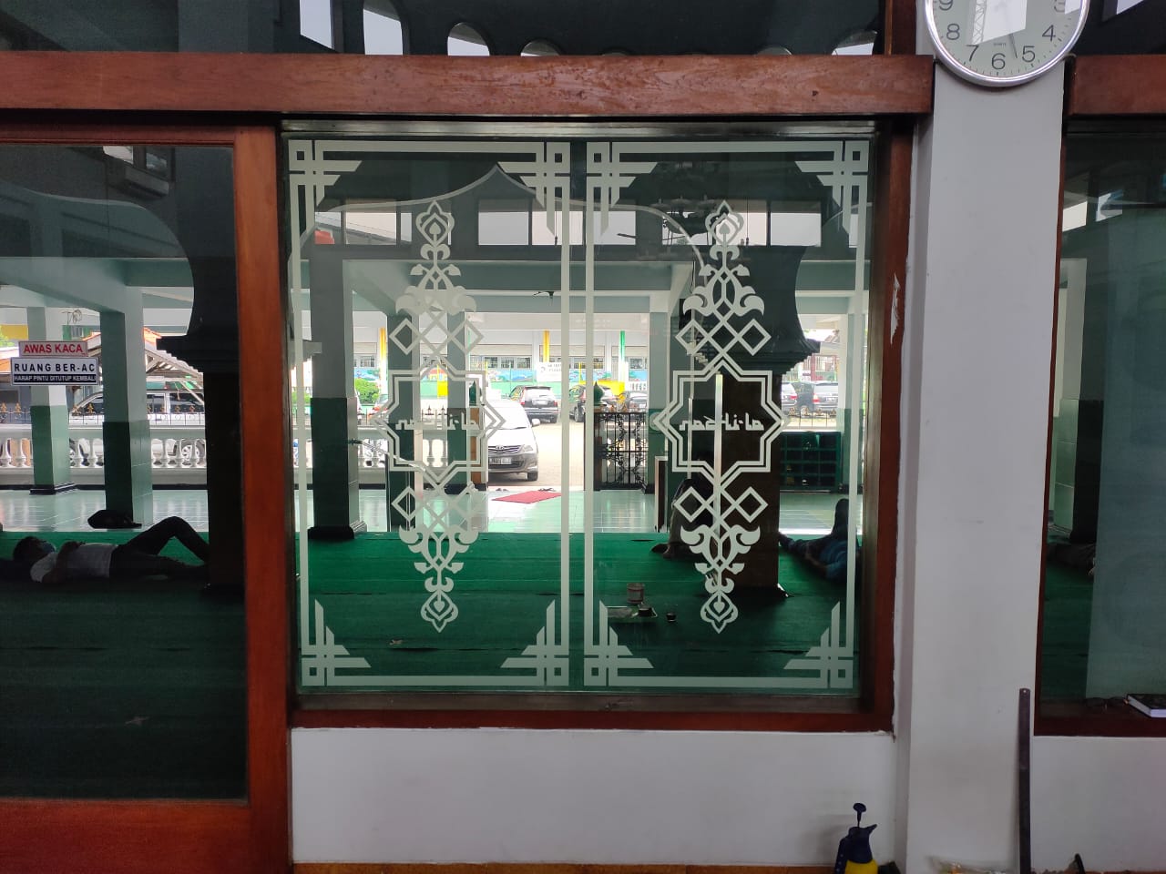 cutting sandblast untuk masjid dan mushola
