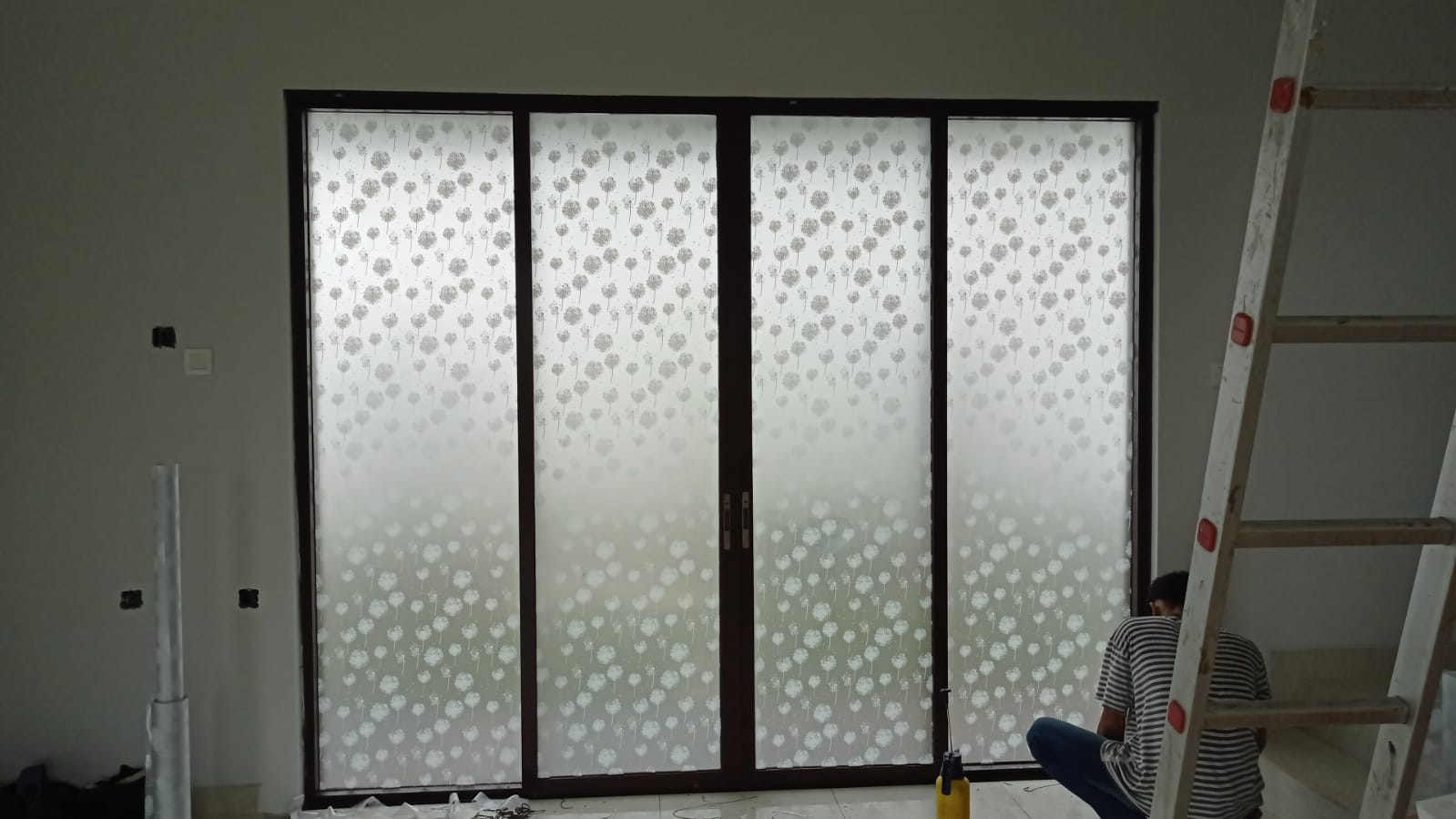 harga sticker sandblast motif pabrik