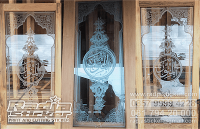 harga sticker sandblast 2022